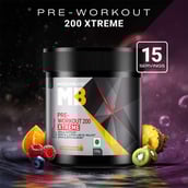 2 - MuscleBlaze PRE Workout 200 Xtreme,  0.22 lb  Fruit Punch