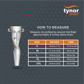 4 - Tynor Knee Cap Air Pro,  Black/Orange  Small 