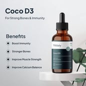 2 - Miduty Coco D3 with MCT Oil, 50 ml Unflavoured