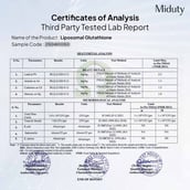 2 - Miduty Liposomal Glutathione,  Unflavoured  30 capsules 