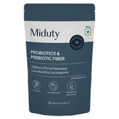 8 - Miduty Probiotics & Prebiotic Fiber,  150 g  Unflavoured 