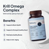 2 - Miduty Krill Omega Complex, 60 softgels