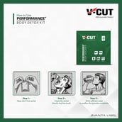 3 - V-Cut Performance+ Body Detox Kit, 15 sachets/pack