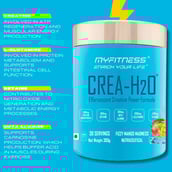 4 - Myfitness CREA-H2O, Fizzy Blackberry 0.66 lb