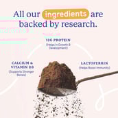 5 - Supermilk Gritzo Growth+ for Girl 10-12 Yrs,  800 g  Double Chocolate