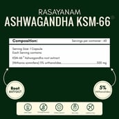 6 - Rasayanam Ashwagandha KSM-66,  60 capsules 