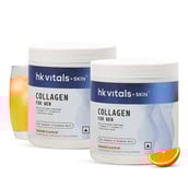 1 - HealthKart HK Vitals Collagen for Men,  400 g  Orange (Pack of 2) 