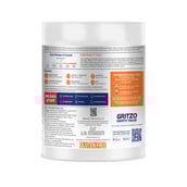 1 - Supermilk Gritzo Height+ for 7-12 Yrs Girls Personalized Protein & Nutrition Drink Mix,  200 g  Double Chocolate