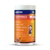 11 - Supermilk Gritzo Growth+(Formerly Height+) for Girl 7 to 9 years, 400 g Double Chocolate