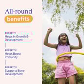 4 - Supermilk Gritzo Growth+(Formerly Height+) for Girl 7 to 9 years, 400 g Double Chocolate