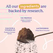 8 - Supermilk Gritzo Height+ for 13+ Yrs Boys Personalized Protein & Nutrition Drink Mix,  200 g  Double Chocolate