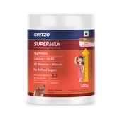 10 - Supermilk Gritzo Height+ for 13+ Yrs Girls Personalized Protein & Nutrition Drink Mix, 200 g Double Chocolate