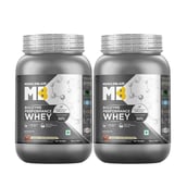 1 - MuscleBlaze Biozyme Performance Whey,  2.2 lb  Less Sweet Chocolate (Pack of 2) 