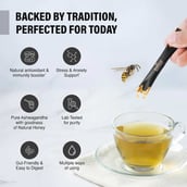 4 - Bargad KSM-66 Ashwagandha Honey Sticks Vanilla,  30 Stick(s) 