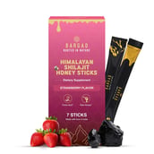 1 - Bargad Himalayan Shilajit Honey Sticks Strawberry Flavour, 7 Stick(s)