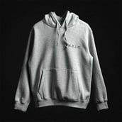 2 - MuscleBlaze Lifting Club Hoodie,  Medium  Grey Melange