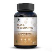 1 - CUREFOREVER Trans-Resveratrol 98% 250mg,  30 veggie capsule(s) 