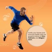 4 - CUREFOREVER Zinc Calcium & Magnesium,  60 tablet(s)  Unflavoured 