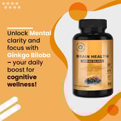 6 - CUREFOREVER Ginkgo Biloba 240mg,  60 tablet(s) 