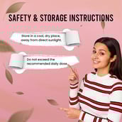 7 - CUREFOREVER Womaneya Pain Free Granules,  7 sachets/pack  Orange Lime 