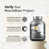 6 - MuscleBlaze Biozyme Performance Whey,  4.4 lb  French Vanilla Creme