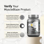 10 - MuscleBlaze Biozyme Performance Whey,  2.2 lb  French Vanilla Creme