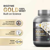 5 - MuscleBlaze Biozyme Gold 100% Whey,  4.4 lb  Double Rich Chocolate