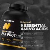 3 - Nutrabay Gold Pea Protein,  4.4 lb  Cold Coffee 