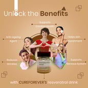 4 - CUREFOREVER Resveratrol Drink Rewind-Age,  20 Piece(s)/Pack 