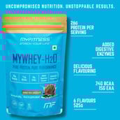 2 - Myfitness MYWHEY-H2O,  1.16 lb  Cafe Sundae 