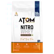 1 - AS-IT-IS Nutrition ATOM Nitro Whey with Creatine,  2.2 lb  Double Rich Chocolate 
