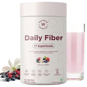 1 - Wellbeing Nutrition Daily Fiber,  240 g  Vanilla Berry 