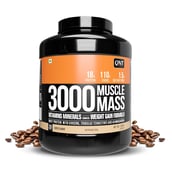 3 - QNT Muscle Mass 3000,  6.6 lb  Coffee 