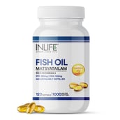 1 - INLIFE Fish Oil Omega 3 1000mg,  120 softgels 
