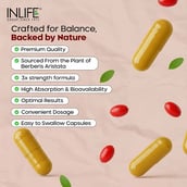 3 - INLIFE Berberine HCL 500mg,  60 veggie capsule(s) 