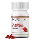 1 - INLIFE Cranberry D Mannose Hibiscus,  60 capsules 