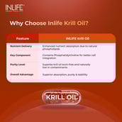 11 - INLIFE Krill Oil Omega 3 (500 mg),  30 capsules 