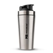 2 - MuscleBlaze Gym Steel Shaker,  Silver  700 ml 