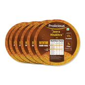 8 - Prolicious Khakhra, Jeera (Pack of 6) 170 g