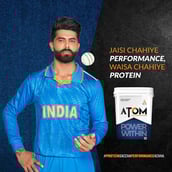 6 - AS-IT-IS Nutrition ATOM PWR Whey Protein, 8.8 lb Double Rich Chocolate