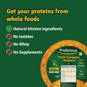 2 - Prolicious Khakhra, Chilli Coriander (Pack of 4) 170 g