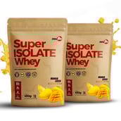 1 - Neulife Super Isolate Whey,  0.99 lb  Mango Lassi (Pack of 2) 