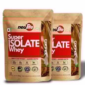 1 - Neulife Super Isolate Whey,  0.99 lb  Coffee (Pack of 2) 