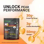 5 - MuscleBlaze Biozyme Whey PR,  2.2 lb  Refill Pouch Molten Chocolate Cake