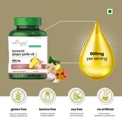 4 - Voll Sante Turmeric Ginger Garlic Oil 600mg,  30 veggie capsule(s) 