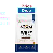 AS-IT-IS Nutrition ATOM Whey Protein with Enzymes,  4.4 lb  Double Rich Chocolate 