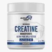 10-(3 - Muscle Garage Creatine,  Unflavoured  0.55 lb 