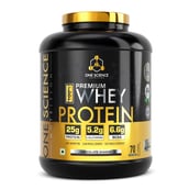 7 - One Science 100% Premium Whey Protein,  5 lb  Chocolate Charge - with Free 150g Creatine 
