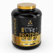 10 - One Science 100% Premium Whey Protein,  5 lb  Cookies & Cream - with Free 150g Creatine 