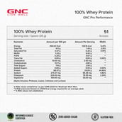 5 - GNC Pro Performance 100% Whey Protein, 4 lb Chocolate Supreme